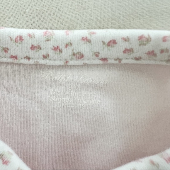 Ralph Lauren Footie Pajama Set - Picture 4 of 11